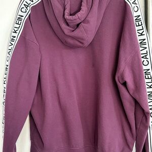 Calvin Klein Plum Zip-Up Jacket